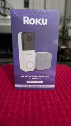 Roku Wire-Free Video Doorbell & Chime SE