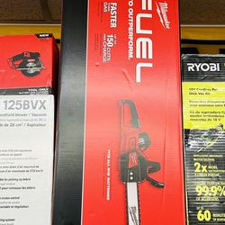 Milwaukee M18 FUEL 16 in. 18-Volt Lithium-Ion Brushless Battery Chainsaw (Tool-Only