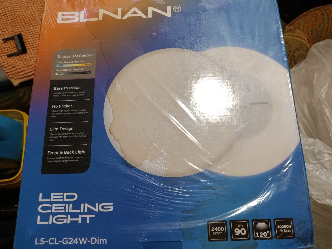 BLNAN led Ceiling Light, Dim, 3 Lighting Settings