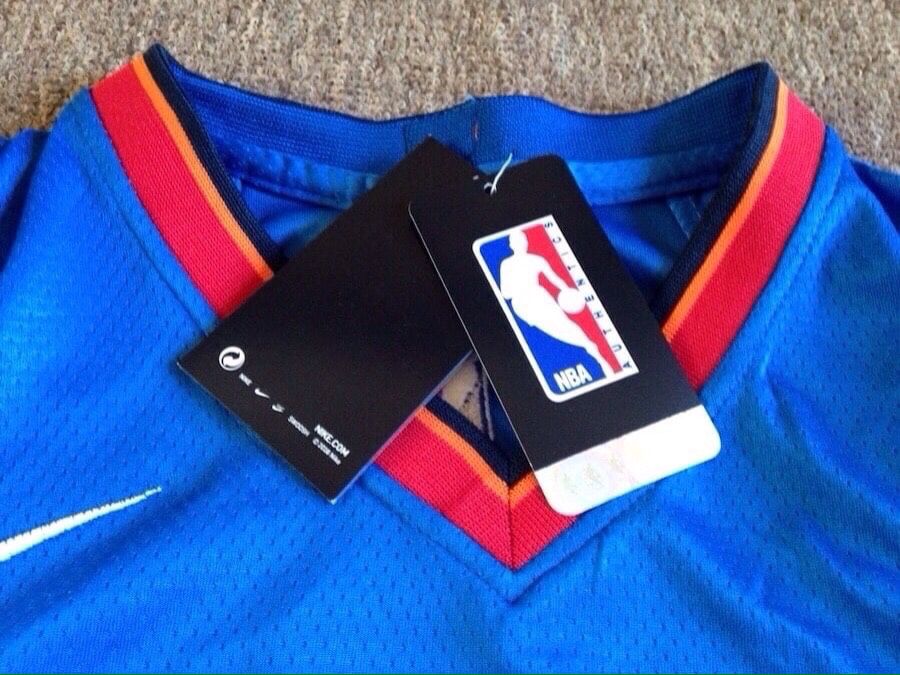OKC Thunder Nike w/Tags Authentic Jersey Sz L for Sale in Tulsa, OK -  OfferUp