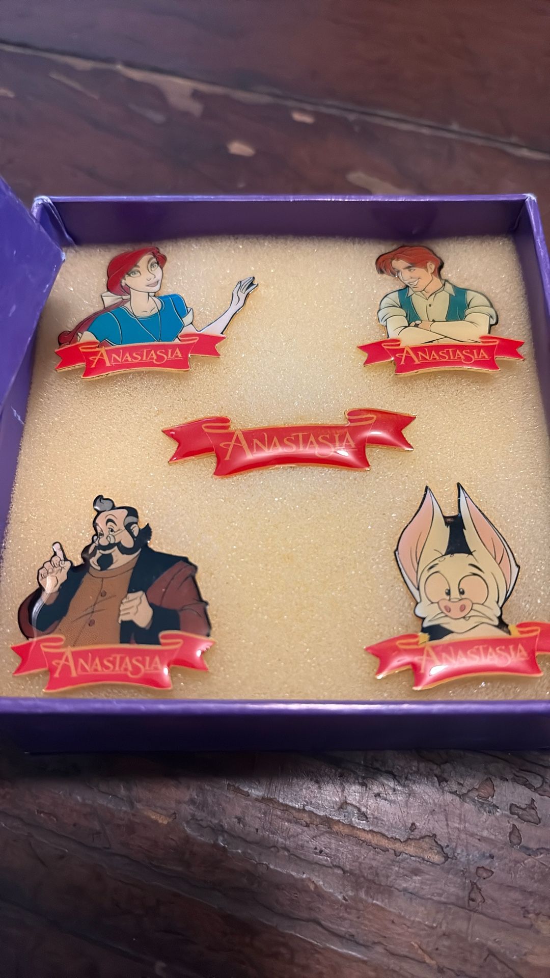 Anastasia Vintage Pin Set