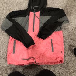 Large Pull Over Windbreaker 