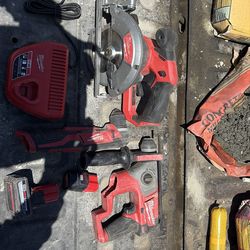 Milwaukee M12 tools