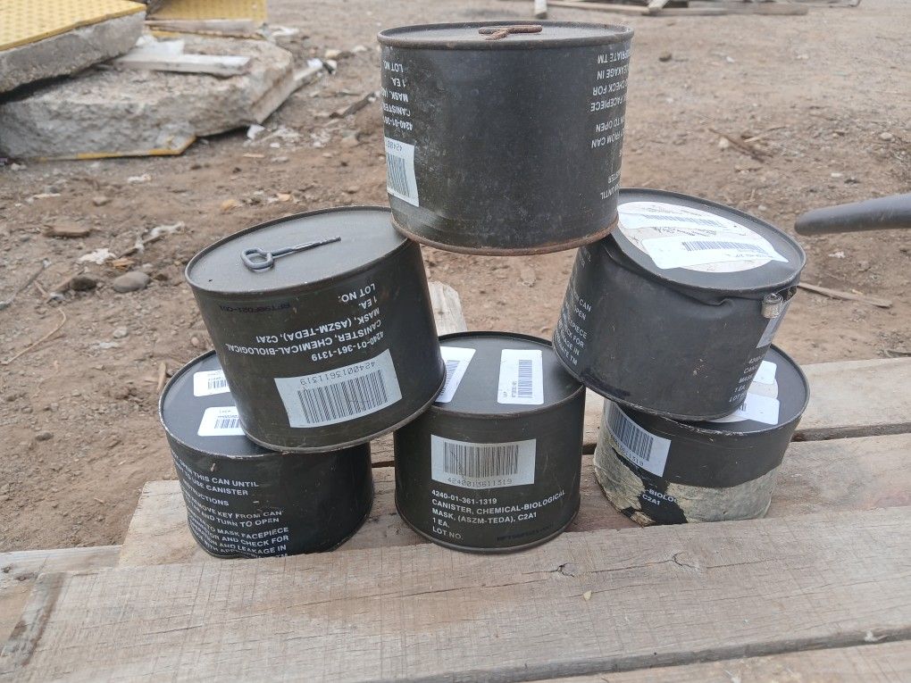 Gas Mask Filter Canisters