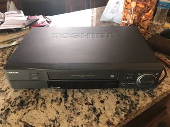 Toshiba pro drum 6 head recorder vcr