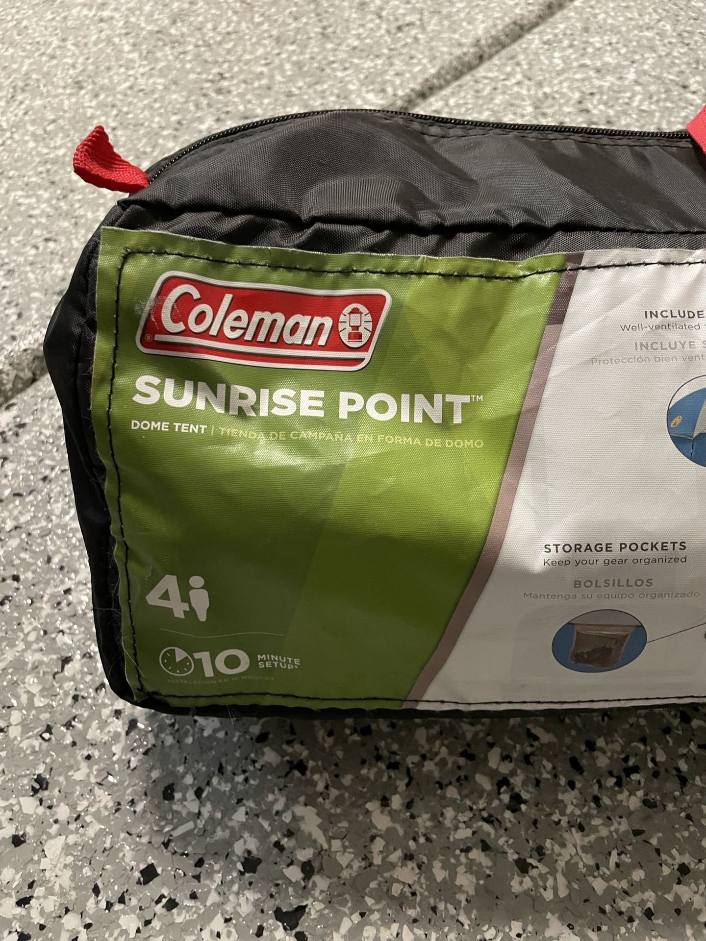 Coleman sunrise 2025 point tent