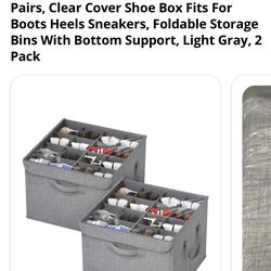Shoe storage