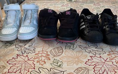 Youth Nike, Addias, DC shoes