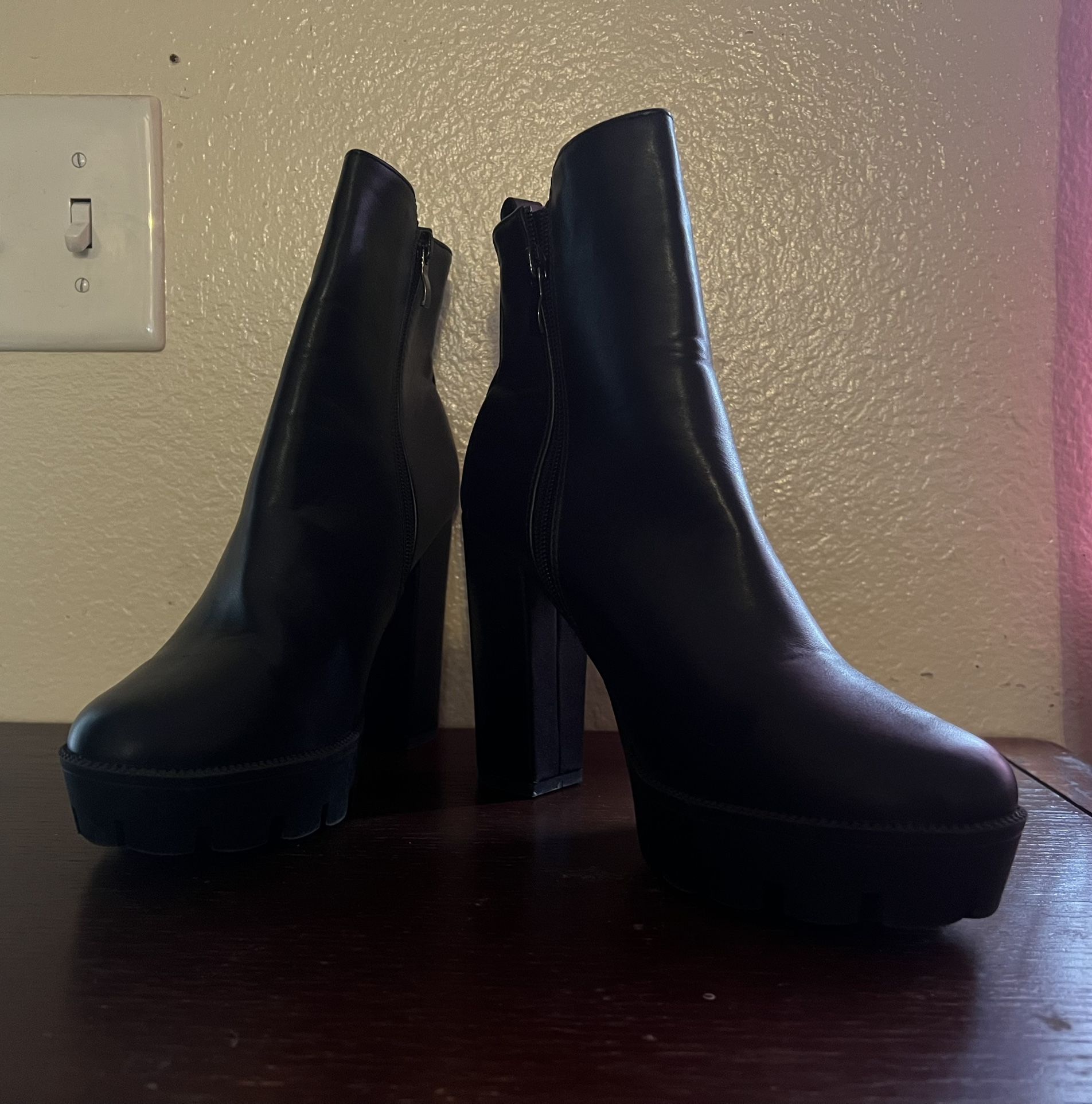 Woman’s Black Boots