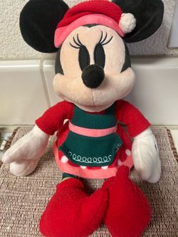 Disney Minnie Mouse Christmas Plush Toy