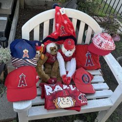 MLB Anaheim Angels Lot of VTG Souvenirs 