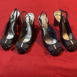 Pair Of Black & Pair Of Navy size 7