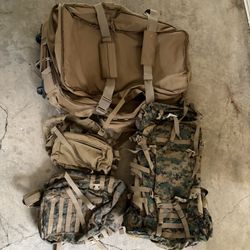 Travel Camping Camo Gear