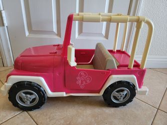 Our Generation Pink Jeep Vehicle