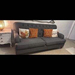 Set of grey couches