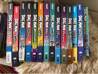 Dog man books bundle