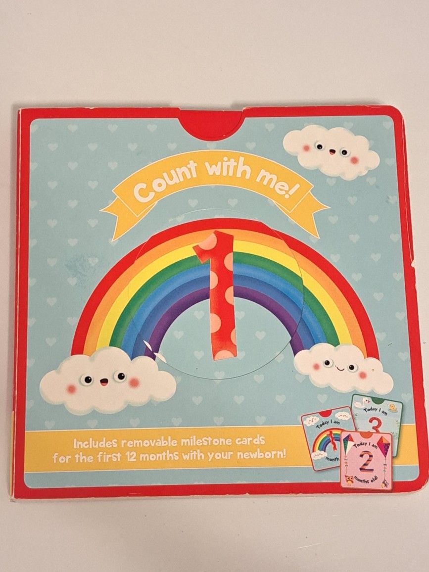 Count With Me Book With Milestone Cards