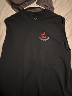 Playboy Black Sleeveless Muscle Tee