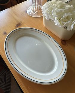 Vintage O.P. Co 15” Oval Platter
