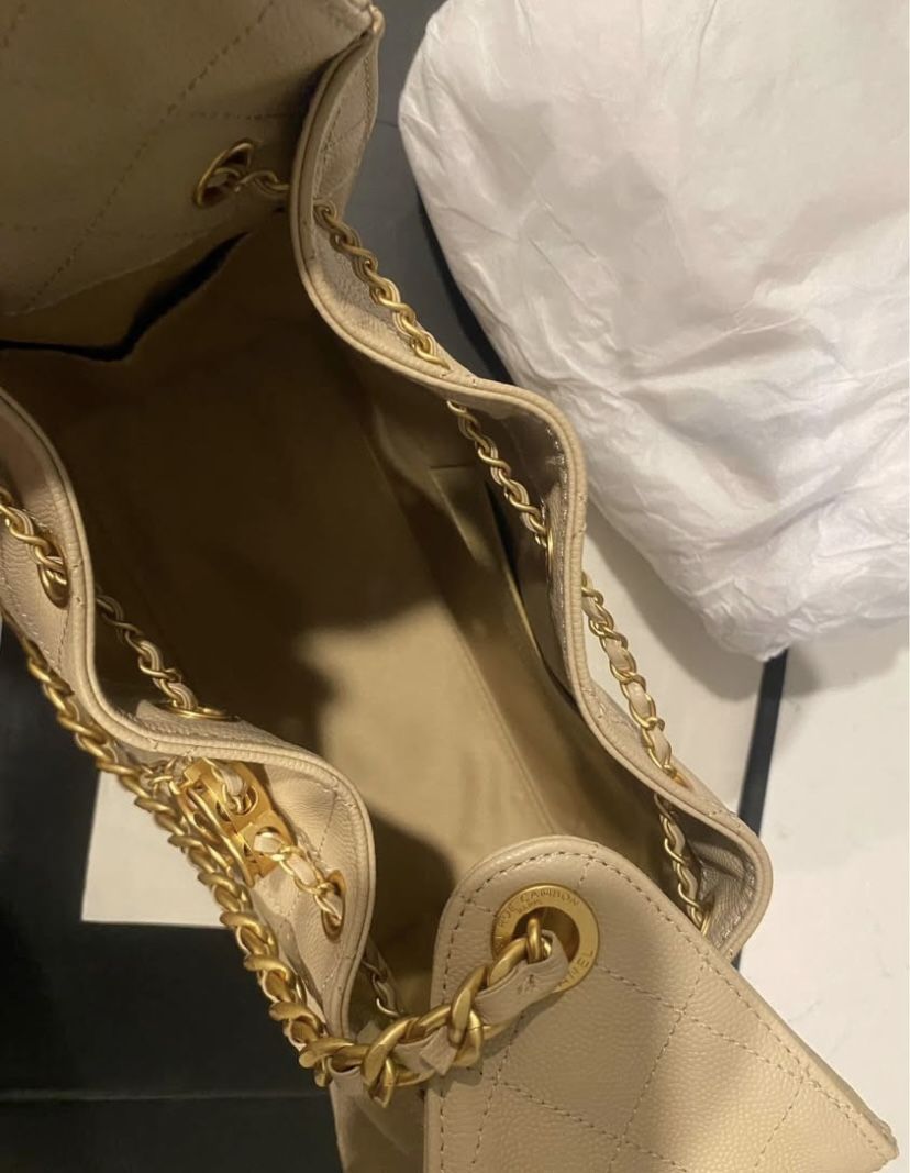 Chanel Hobo Beige Bag Small $1500