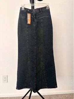 Denim / Jean Skirt- Long. New! Size- Small