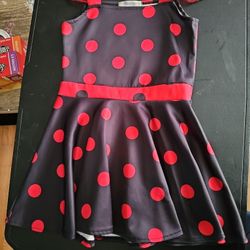 Lady Bug Dress For Little Girl