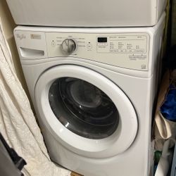 Whirlpool 4.5 Cu. Ft. Front-Load Washer (WFW7590FW0) - CLEAN & READY