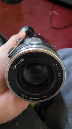 Sony camcorder