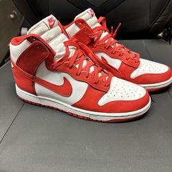 Nike Dunk High Retro University Red