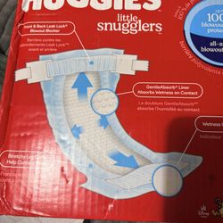 Size 1 Huggies Littles Snugglers Sealed 