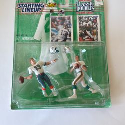 1997 Starting Lineup Classic Doubles Dan Marino Bob Grieve 