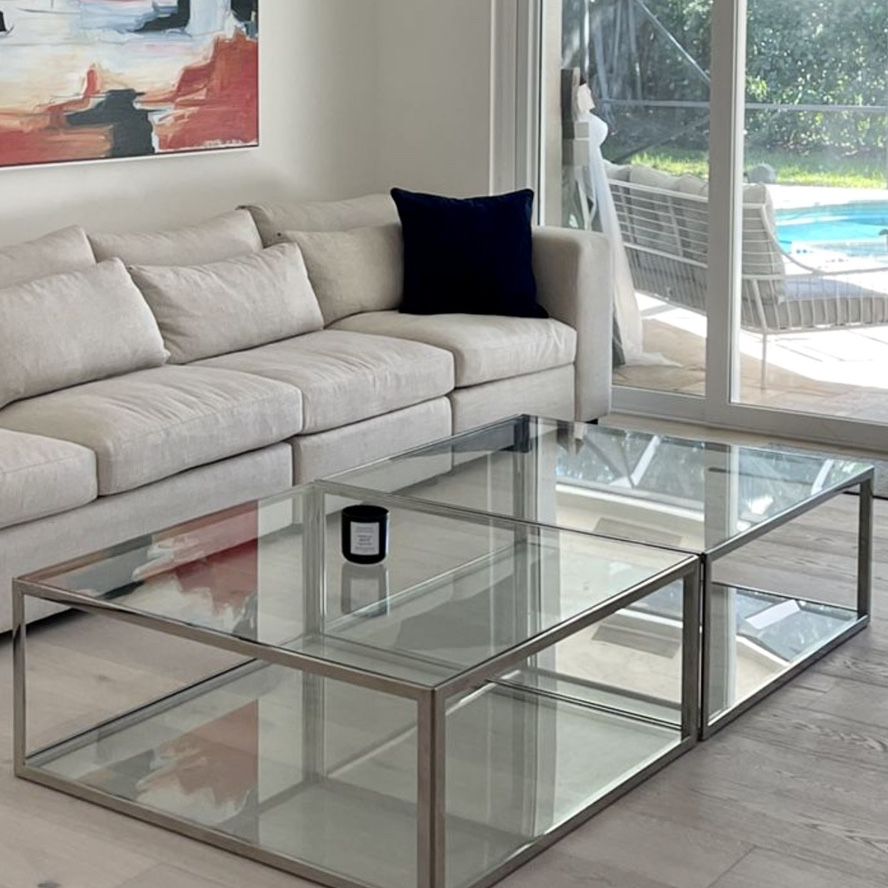 Glass Coffee Tables - CITY FURNITURE “Kane”