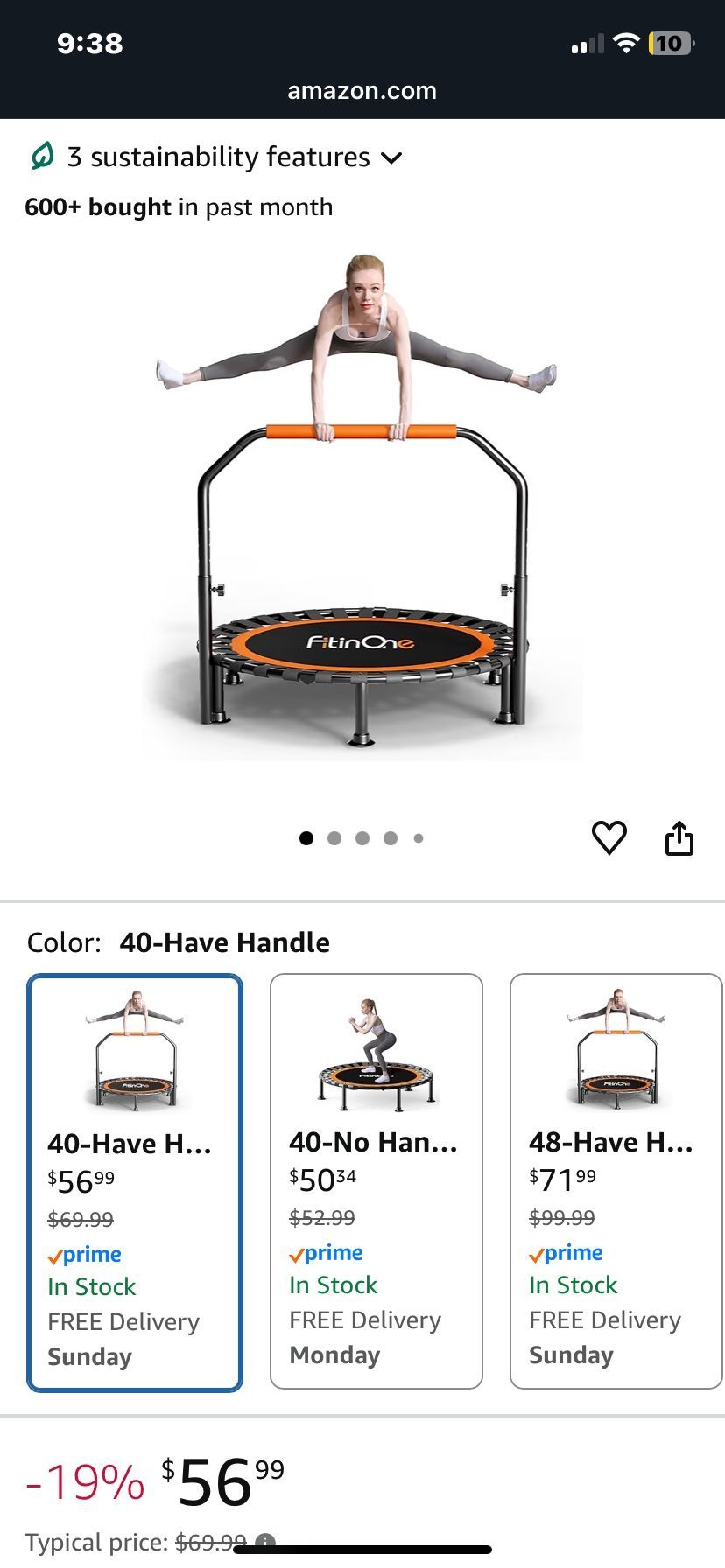 Trampoline Rebounder 