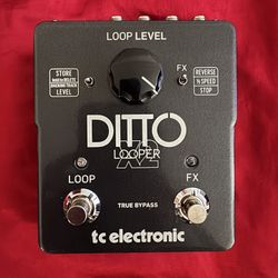 TC Electronics Ditto X2 Looper Guitar Pedal