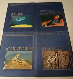 All The World's Animals Hardcover Book Set (10 Total) 1985-86