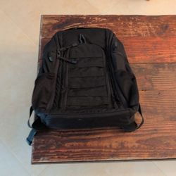 Black Heavy Duty Backpack