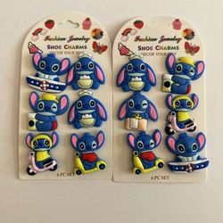 Stitch Croc Charms