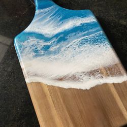 Hand Poured Resin Charcuterie Board , Perfect Gift 