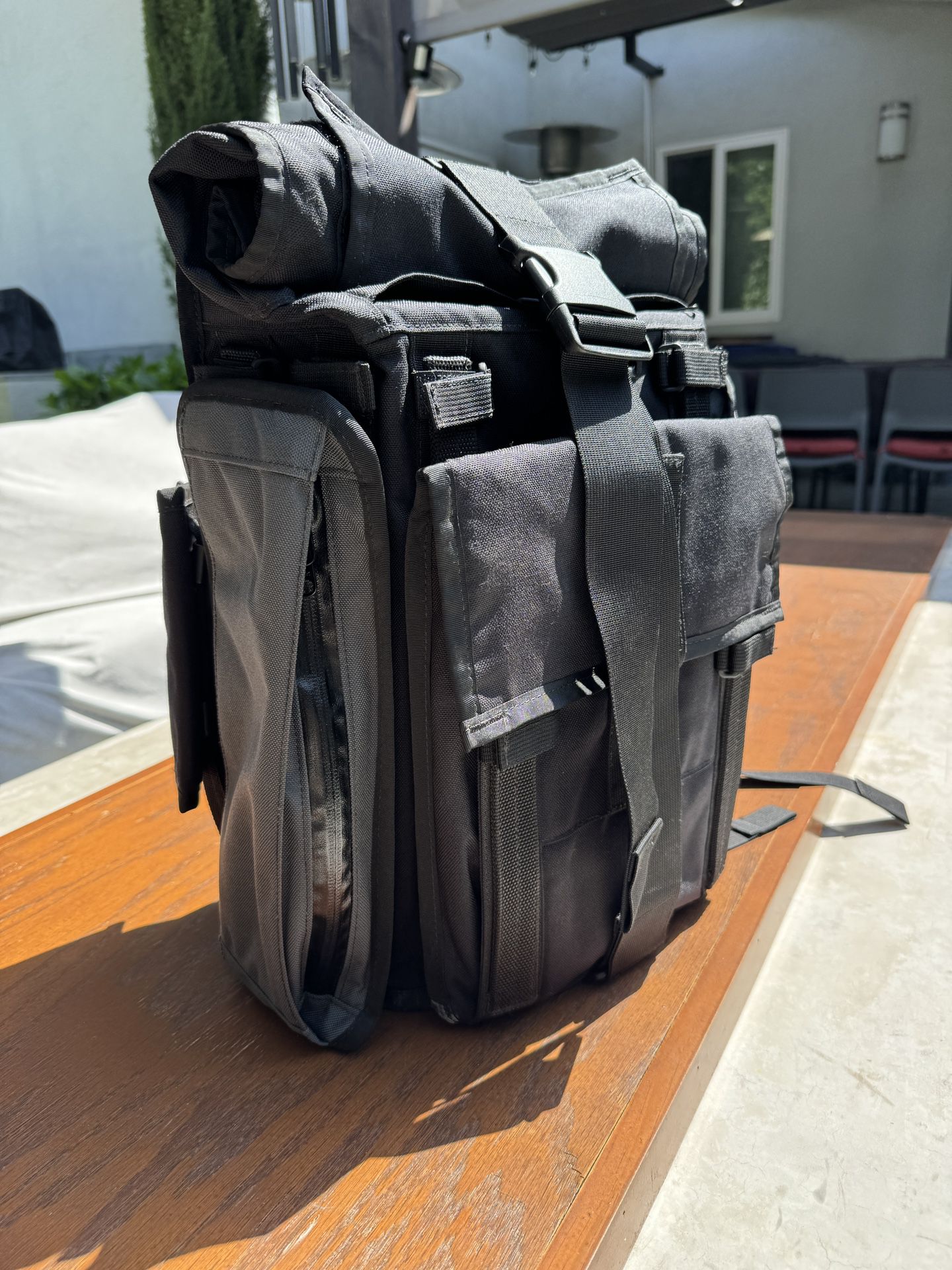Mission Workshop Rolltop Backpack R6 (MSRP $275) With Accessories 
