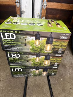 3 - Pack Feit LED String Lights from Costco