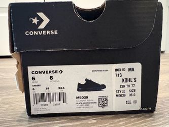 Converse Chuck Taylor All Star Monochrome Low Top