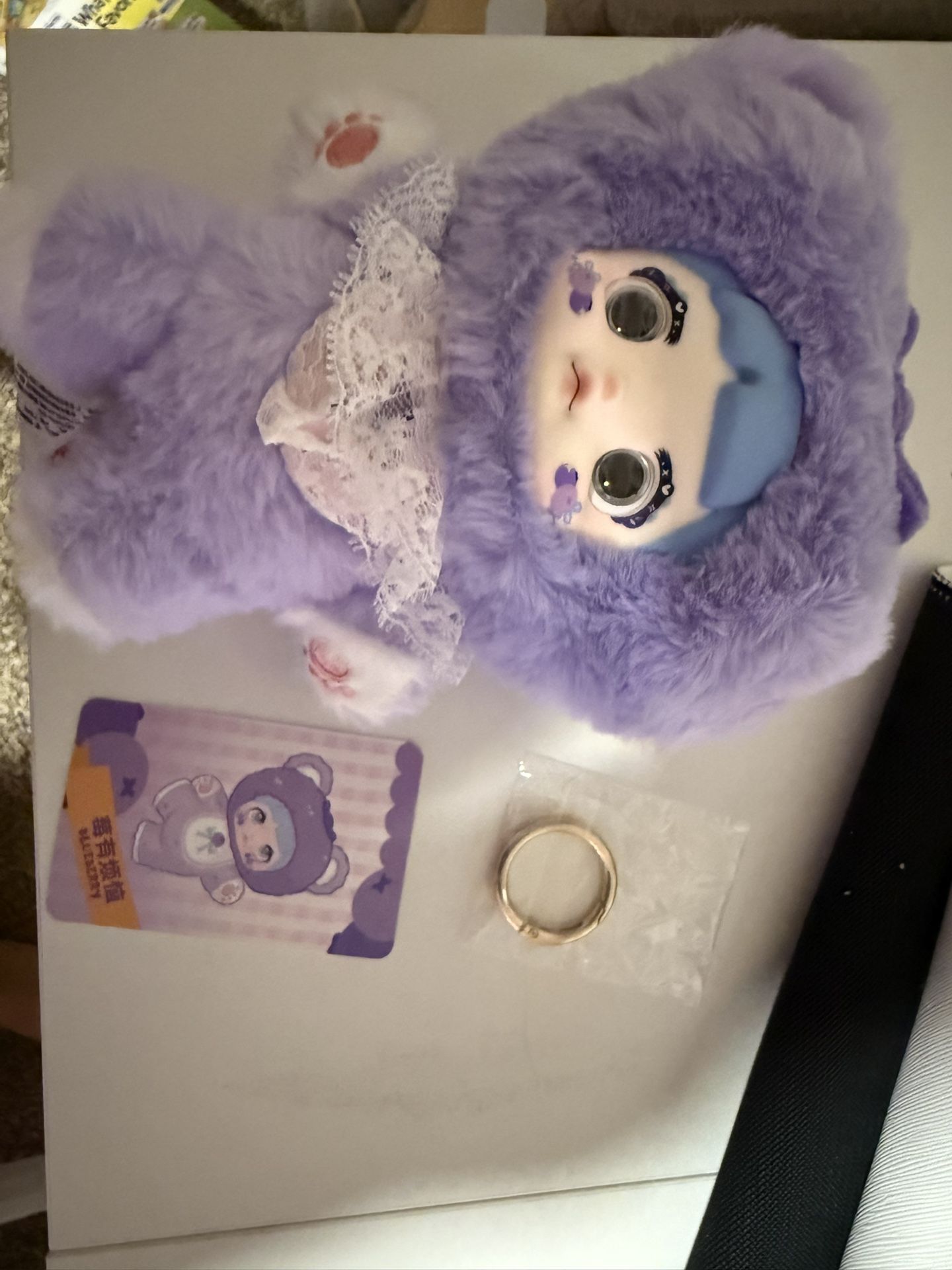 Nommi doll fruit series Blueberry