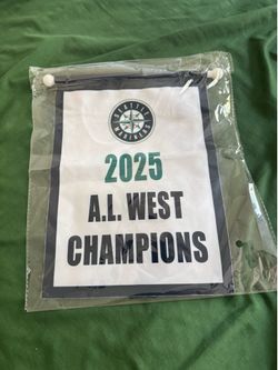 Mariners AL West Champions 2025 Banner