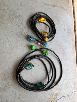 30 amp cord and 50 amp cord