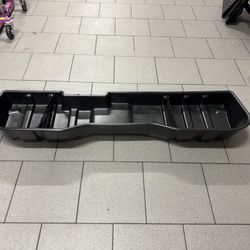 Rear Under Seat Storage Box  2014-2018 Chevrolet Silverado/GMC Sierra 1500, 2015-2019 Silverado Sierra 2500HD 3500 HD Crew Caber