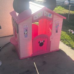 Mini Mouse House And Car For Girls 