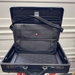 Swiss Brand Laptop Briefcase With Shoulder Bag