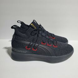 New Puma Basketball Shoes X Meek Mill Clyde Court Reform Red Black GOLD 192892-01 Mens [9.5][10][10.5][11] NO BOX