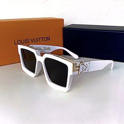 NEW LV WHITE SQUARE Sunglasses 
