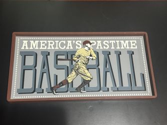 Baseball sign